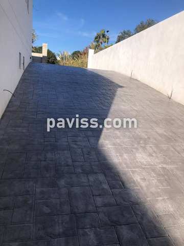 Obra de pavimento de hormigón realizada por PAVISS
