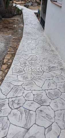Obra de pavimento de hormigón realizada por PAVISS