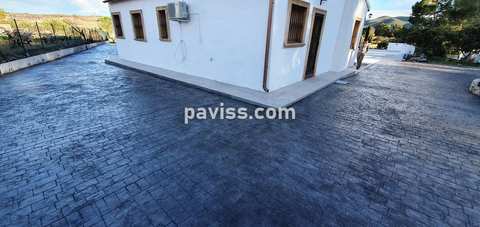 Obra de pavimento de hormigón realizada por PAVISS