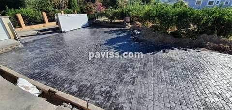 Obra de pavimento de hormigón realizada por PAVISS