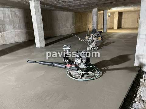 Obra de pavimento de hormigón realizada por PAVISS