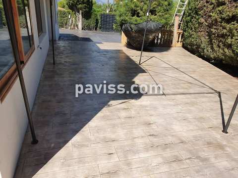 Obra de pavimento de hormigón realizada por PAVISS