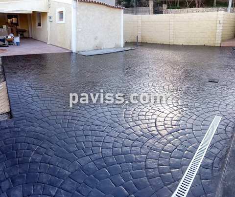 Obra de pavimento de hormigón realizada por PAVISS