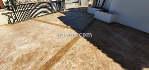 Obra de pavimento de hormigón realizada por PAVISS