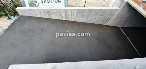 Obra de pavimento de hormigón realizada por PAVISS