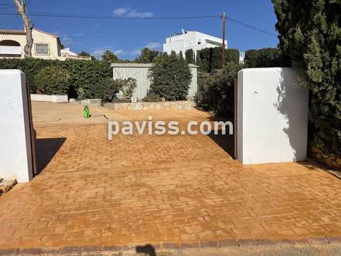 Obra de pavimento de hormigón realizada por PAVISS