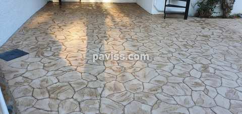 Obra de pavimento de hormigón realizada por PAVISS