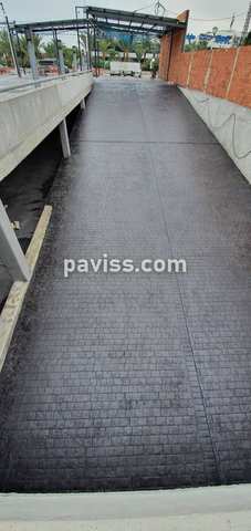 Obra de pavimento de hormigón realizada por PAVISS