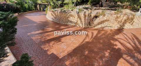 Obra de pavimento de hormigón realizada por PAVISS