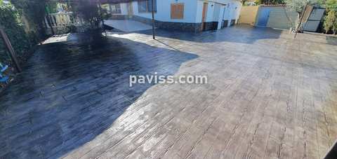 Obra de pavimento de hormigón realizada por PAVISS