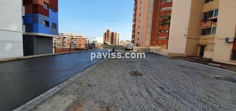 Obra de pavimento de hormigón realizada por PAVISS