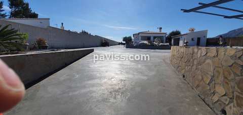 Obra de pavimento de hormigón realizada por PAVISS