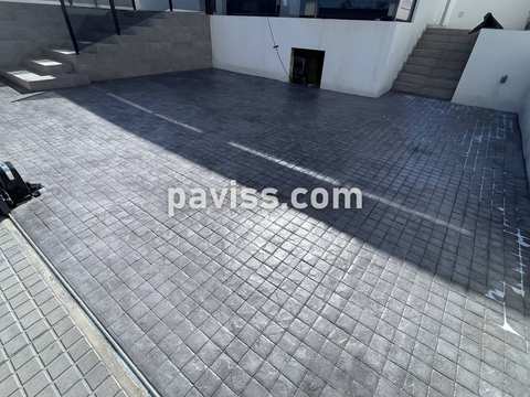 Obra de pavimento de hormigón realizada por PAVISS