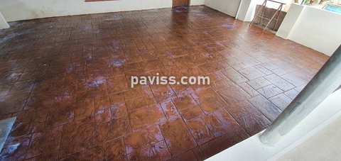 Obra de pavimento de hormigón realizada por PAVISS