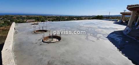 Obra de pavimento de hormigón realizada por PAVISS