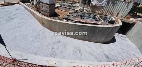 Obra de pavimento de hormigón realizada por PAVISS