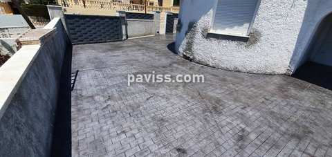 Obra de pavimento de hormigón realizada por PAVISS