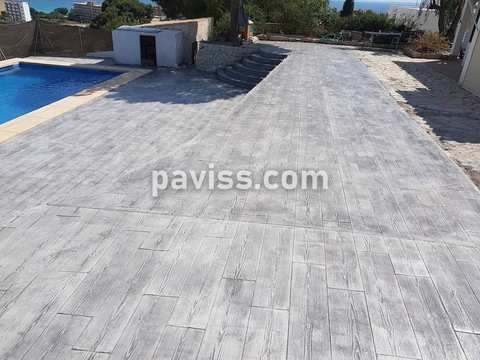 Obra de pavimento de hormigón realizada por PAVISS