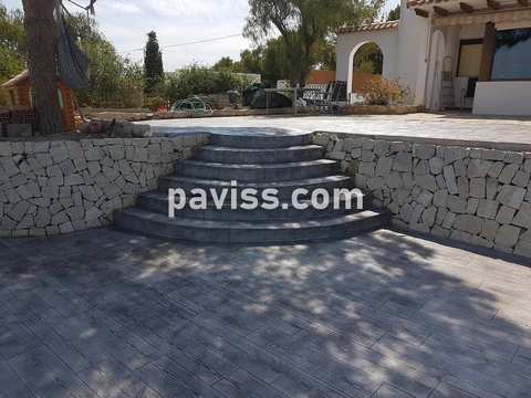 Obra de pavimento de hormigón realizada por PAVISS