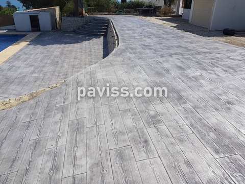 Obra de pavimento de hormigón realizada por PAVISS