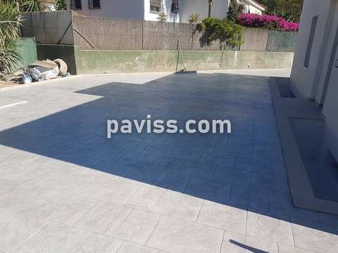 Obra de pavimento de hormigón realizada por PAVISS