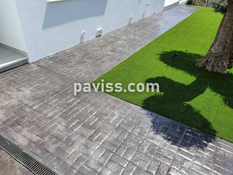 Obra de pavimento de hormigón realizada por PAVISS