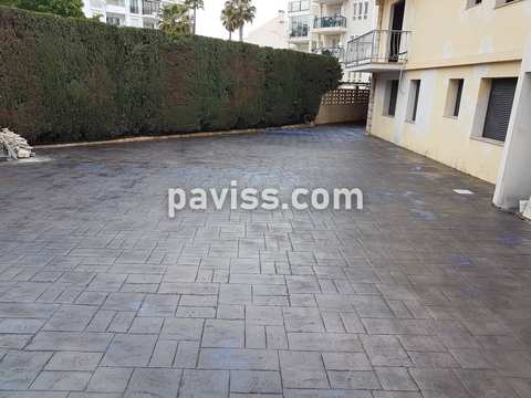 Obra de pavimento de hormigón realizada por PAVISS
