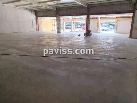 Obra de pavimento de hormigón realizada por PAVISS