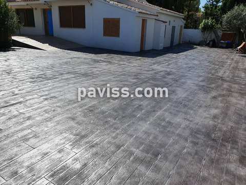 Obra de pavimento de hormigón realizada por PAVISS