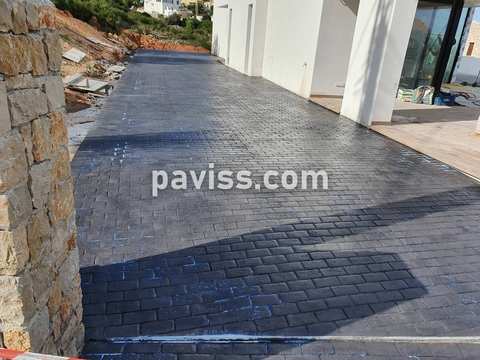 Obra de pavimento de hormigón realizada por PAVISS