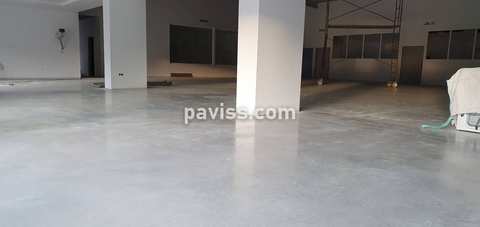 Obra de pavimento de hormigón realizada por PAVISS