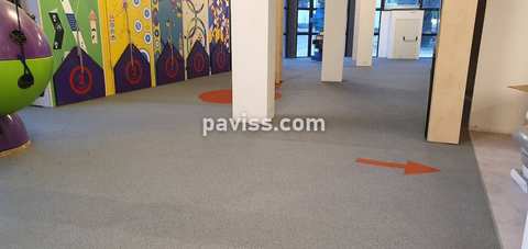 Obra de pavimento de hormigón realizada por PAVISS