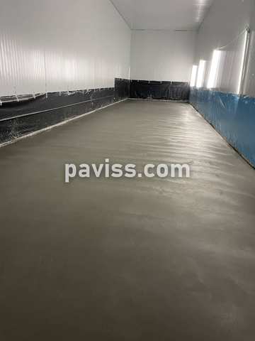 Obra de pavimento de hormigón realizada por PAVISS