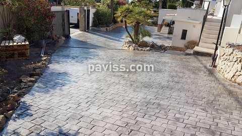 Obra de pavimento de hormigón realizada por PAVISS