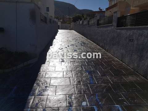Obra de pavimento de hormigón realizada por PAVISS