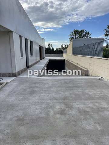 Obra de pavimento de hormigón realizada por PAVISS
