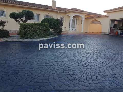 Obra de pavimento de hormigón realizada por PAVISS