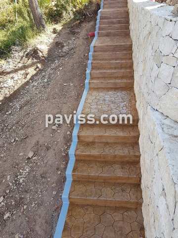 Obra de pavimento de hormigón realizada por PAVISS