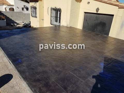 Obra de pavimento de hormigón realizada por PAVISS