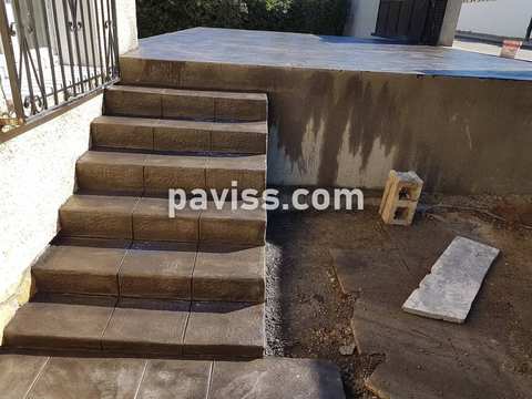 Obra de pavimento de hormigón realizada por PAVISS