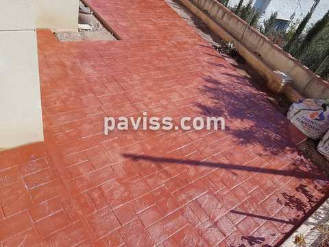 Obra de pavimento de hormigón realizada por PAVISS