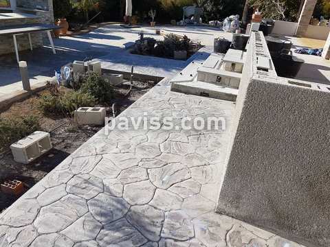 Obra de pavimento de hormigón realizada por PAVISS