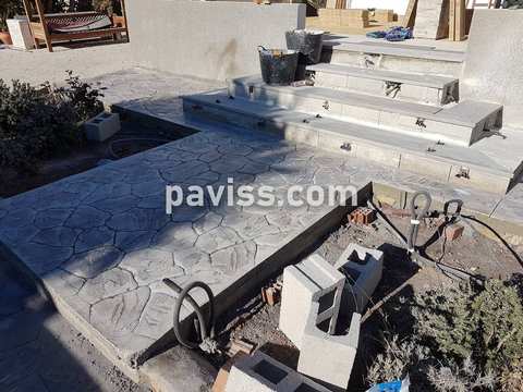 Obra de pavimento de hormigón realizada por PAVISS