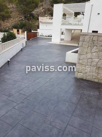 Obra de pavimento de hormigón realizada por PAVISS