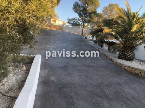 Obra de pavimento de hormigón realizada por PAVISS