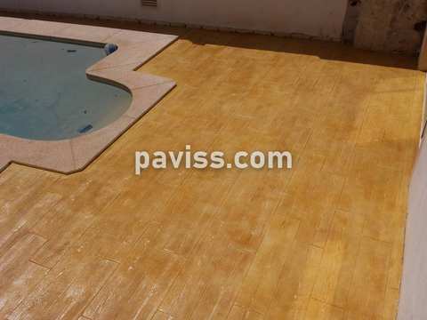Obra de pavimento de hormigón realizada por PAVISS