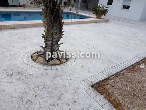 Obra de pavimento de hormigón realizada por PAVISS