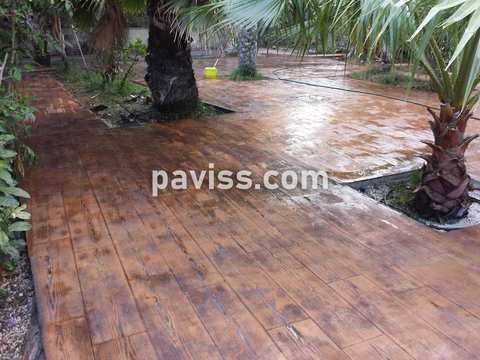 Obra de pavimento de hormigón realizada por PAVISS