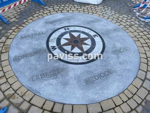 Obra de pavimento de hormigón realizada por PAVISS