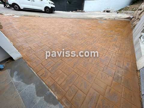 Obra de pavimento de hormigón realizada por PAVISS